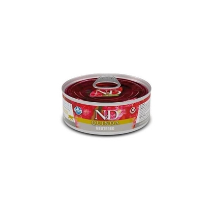 Picture of N&D Quinoa Neutered Cat Pork Wet Food 80g